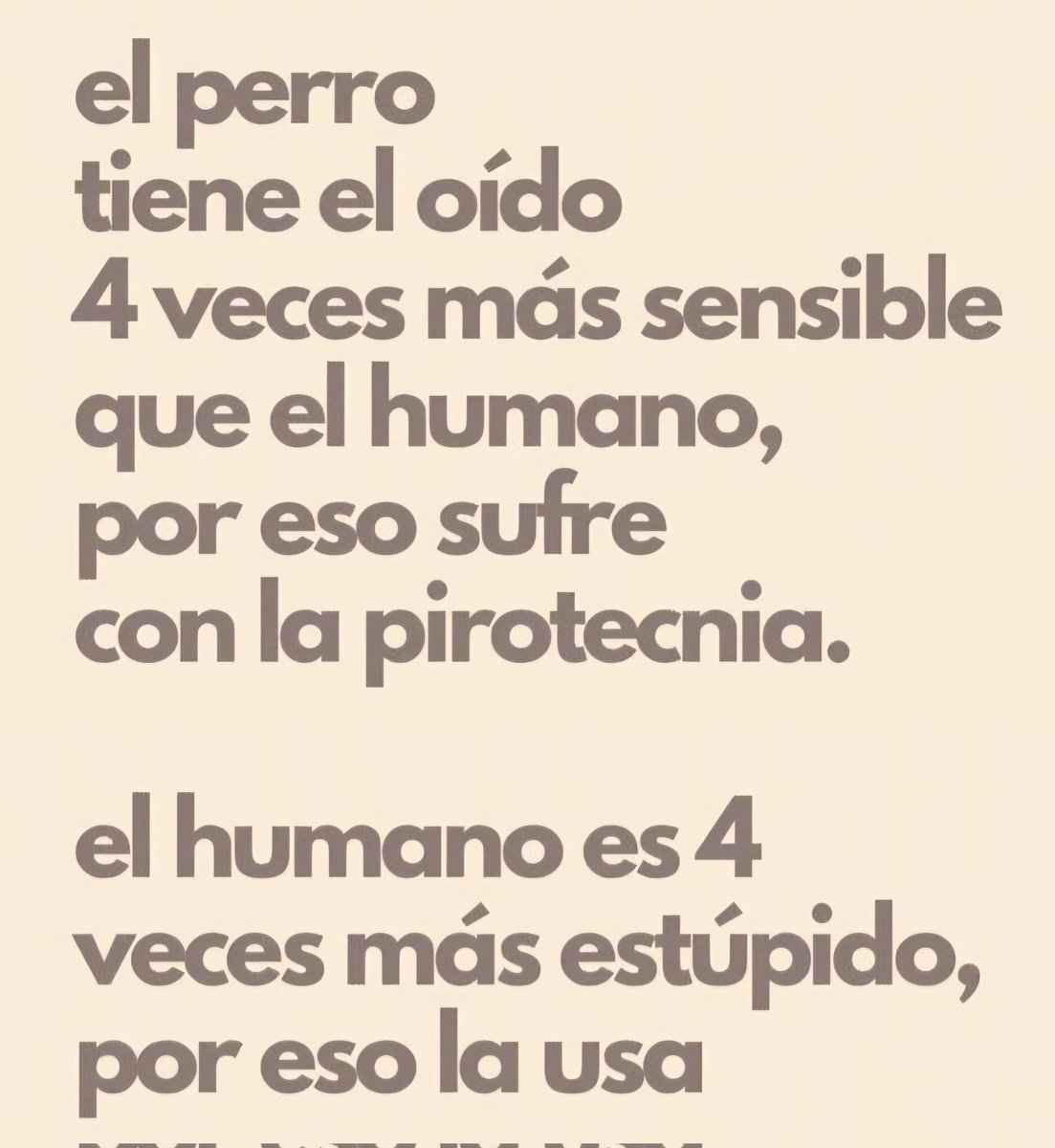 Así de clara es la consigna.