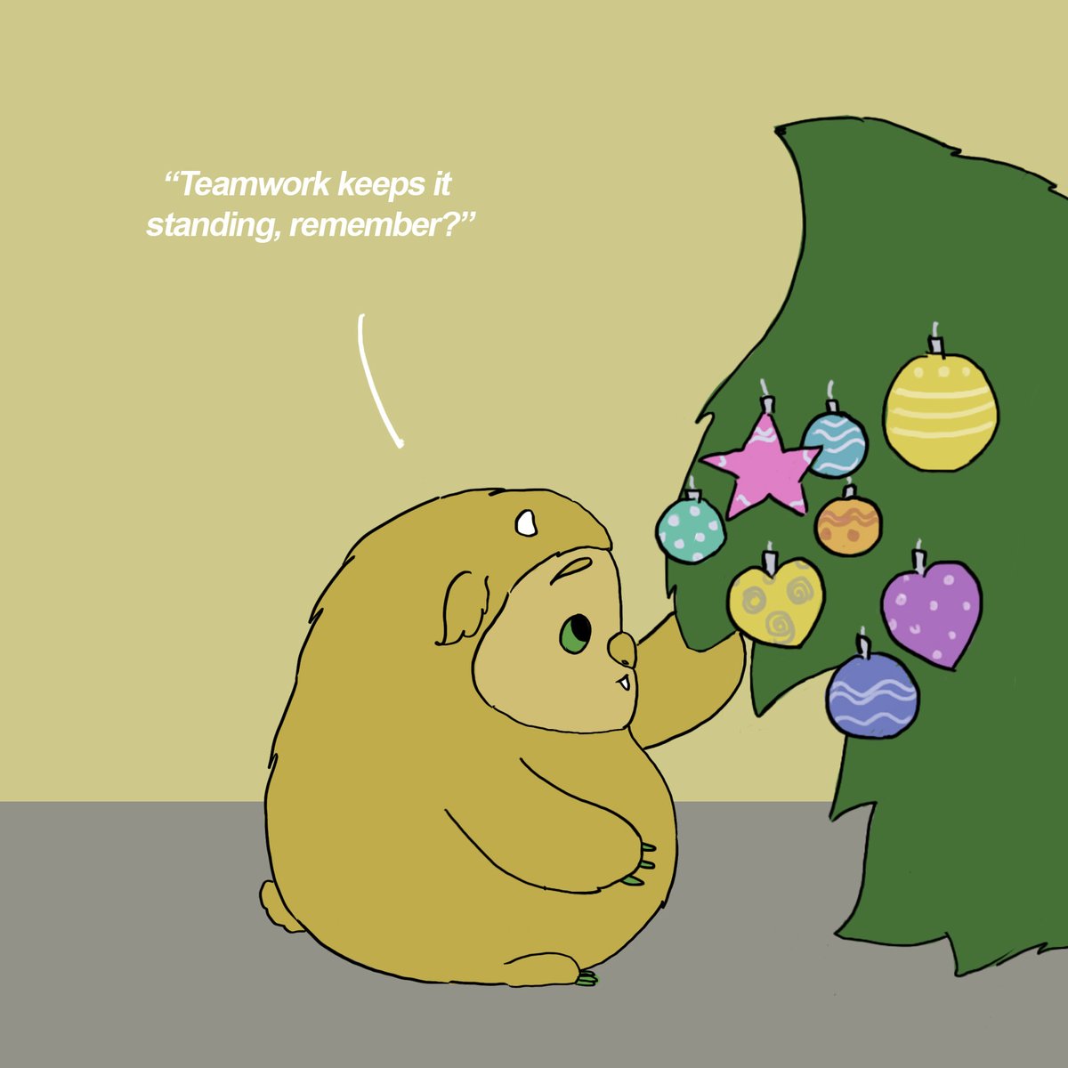 cuddlemonsterco's tweet photo. No matter the situation, the Cuddle Monsters always find the silver lining! ☁️🌈 They are experts at making the best out of every single moment. we challenge you all to d they same this holiday season!❤️🎄🦌💙🕯️

#cuddlemonstercorp #childrensanimation #childrenlearning https://t.co/zroKBzGXUm