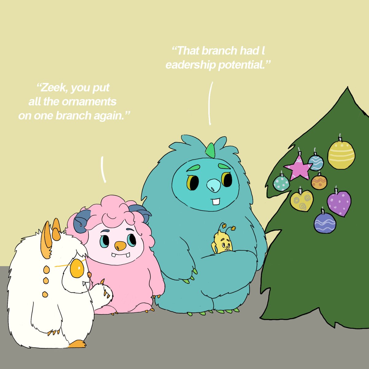 cuddlemonsterco's tweet photo. No matter the situation, the Cuddle Monsters always find the silver lining! ☁️🌈 They are experts at making the best out of every single moment. we challenge you all to d they same this holiday season!❤️🎄🦌💙🕯️

#cuddlemonstercorp #childrensanimation #childrenlearning https://t.co/zroKBzGXUm