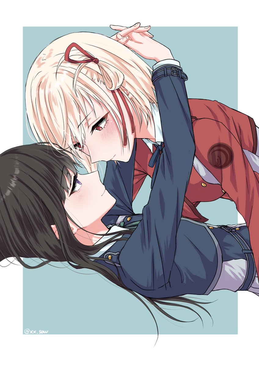 井ノ上たきな ,錦木千束 「」|ちょりsowのイラスト