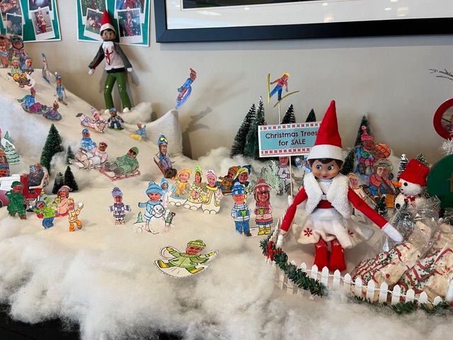 What a charming Christmas display! Our talented Heritage Heights staff created these festive ice skating cutouts featuring our own residents. We're so grateful to work with people who take the time to make the holidays special at HHH!