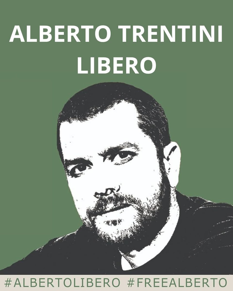 Rossella660's tweet photo. “Questi 13 mesi di prigionia per Alberto sono stati una crudeltà quotidiana,per lui e anche per noi.”
In che Paese sono nato, se permettono che io resti in cella senza colpa alcuna?” si chiederà mio figlio…”

#LAnnoCheStaArrivando lo riporti a casa https://t.co/rmv4N9YIaa