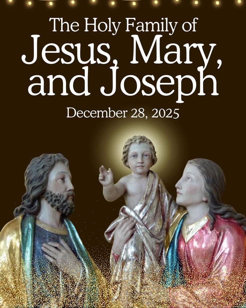 Holy Family Sunday. 🙏❤️