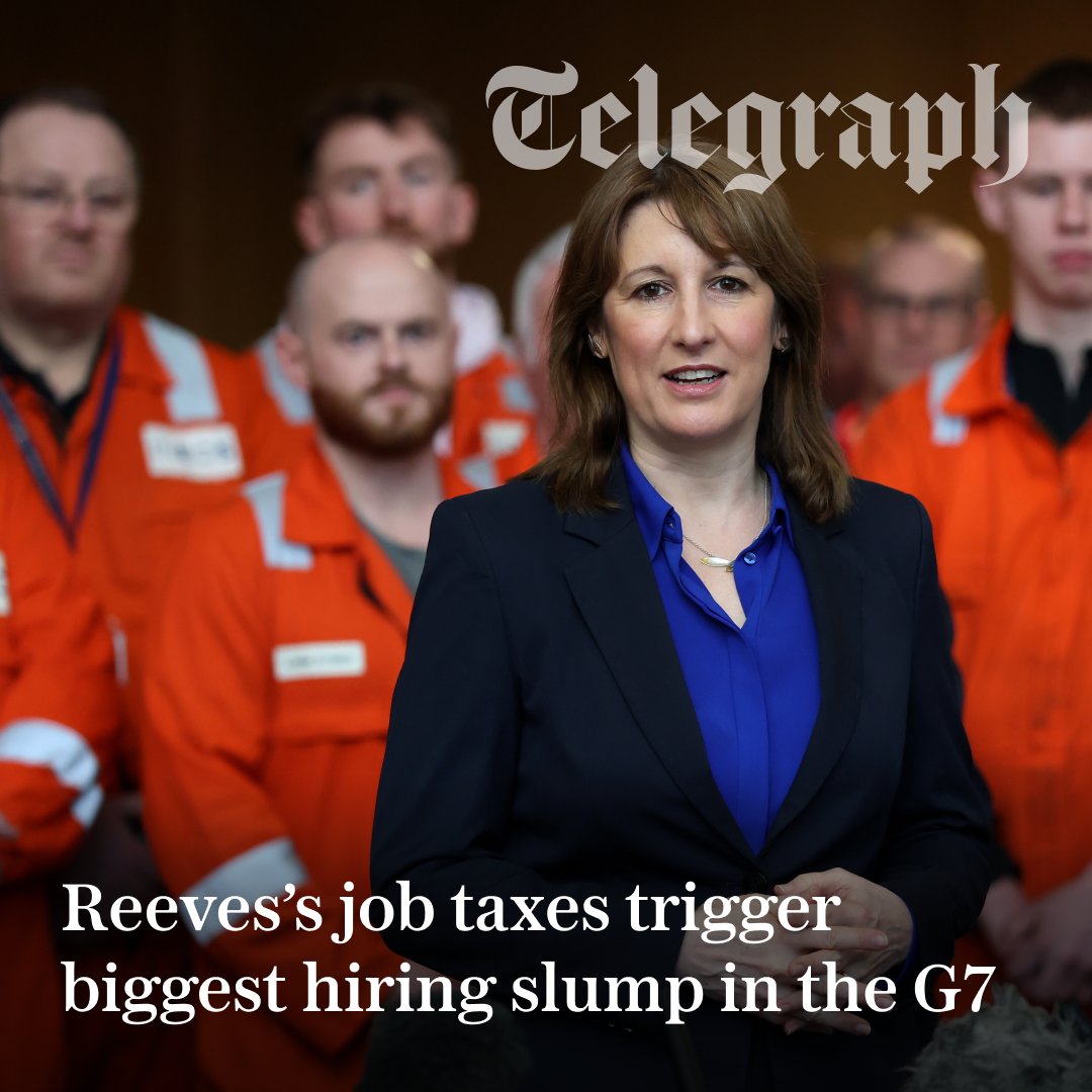 📉UK vacancy adverts drop 12.3pc following the Chancellor’s tax and minimum wage changes

Read the latest stats 👇
telegraph.co.uk/business/2025/…