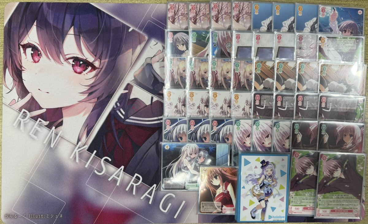 ヴァイスシュヴァルツロゼ ショップ大会 参加者5名 本日優勝はRIKITO