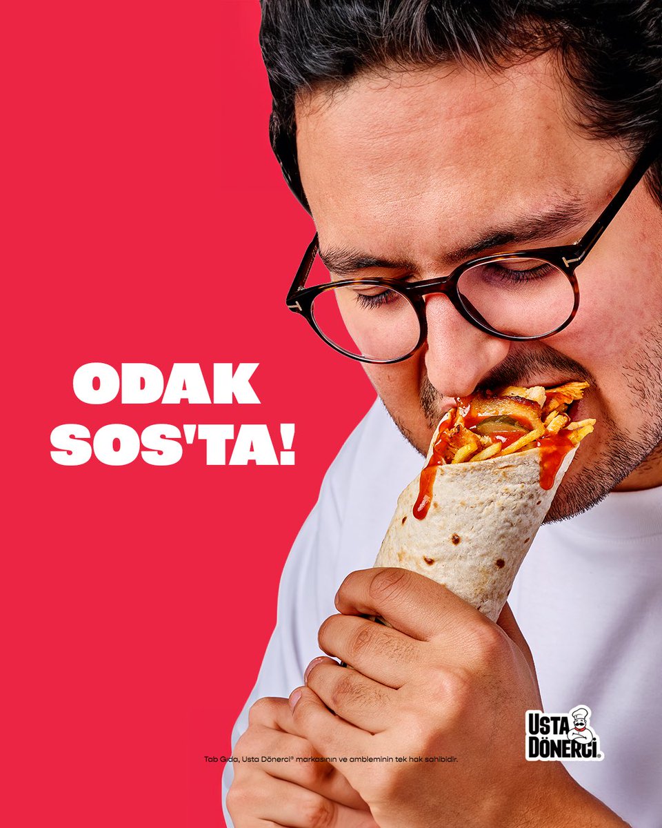 Usta Dönerci®️’de odak sos’ta!

#UstaDönerci