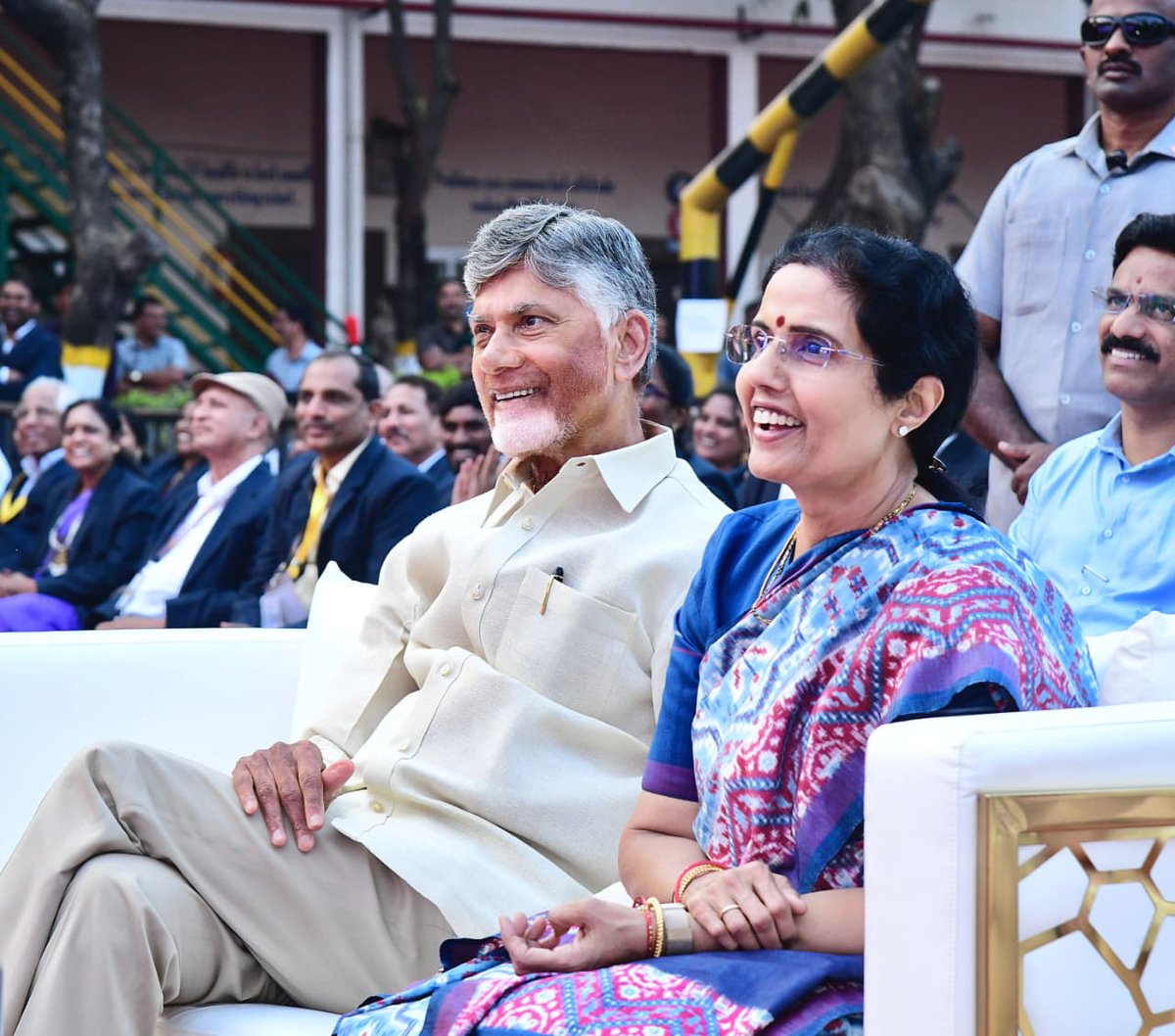 ManagingTrustee's tweet image. It was a pleasure to be part of the Annual Day celebrations of NTR Educational Institutions.

Delighted to witness the talent, discipline, and enthusiasm of our students, and deeply encouraged by the inspiring address of Hon’ble Chief Minister Shri @ncbn Garu.

Wishing all our