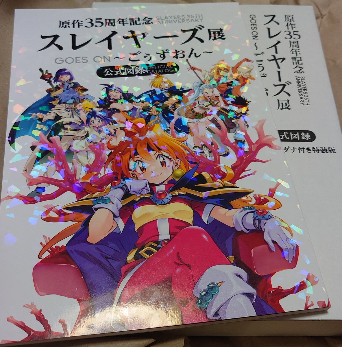スレイヤーズ展〜ごぅずおん〜 の公式図録、届いてたぜぃっっ