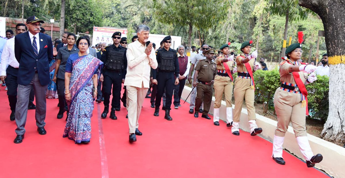 ManagingTrustee's tweet image. It was a pleasure to be part of the Annual Day celebrations of NTR Educational Institutions.

Delighted to witness the talent, discipline, and enthusiasm of our students, and deeply encouraged by the inspiring address of Hon’ble Chief Minister Shri @ncbn Garu.

Wishing all our