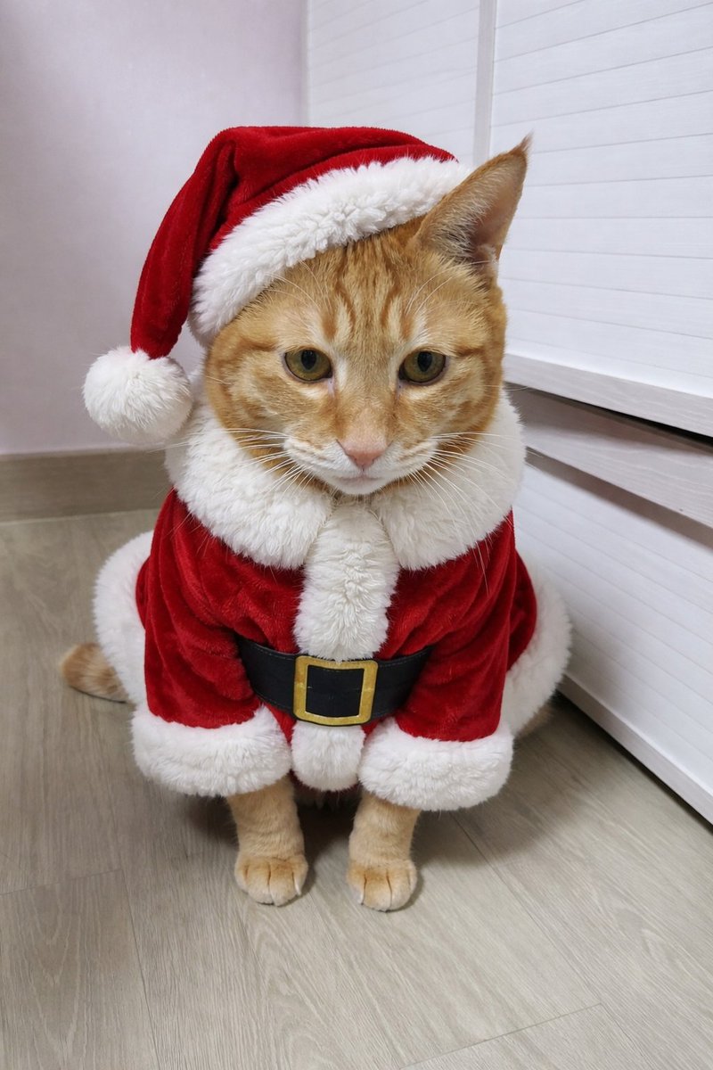 산타고양이