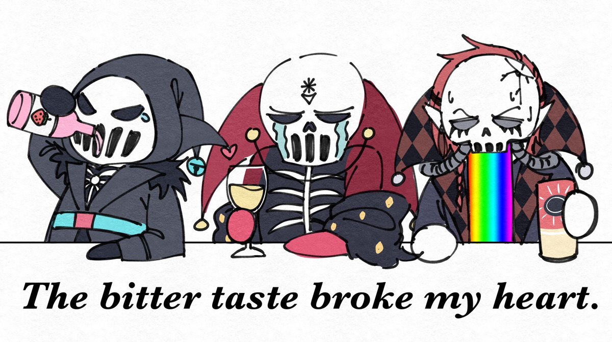 Death Jesters are having their drinking party🤣 