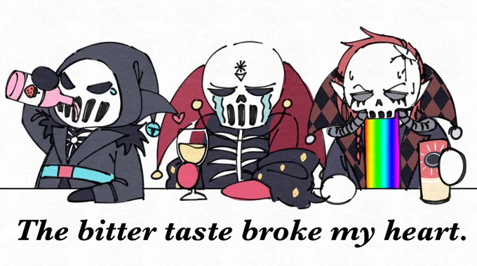 Death Jesters are having their drinking party🤣 