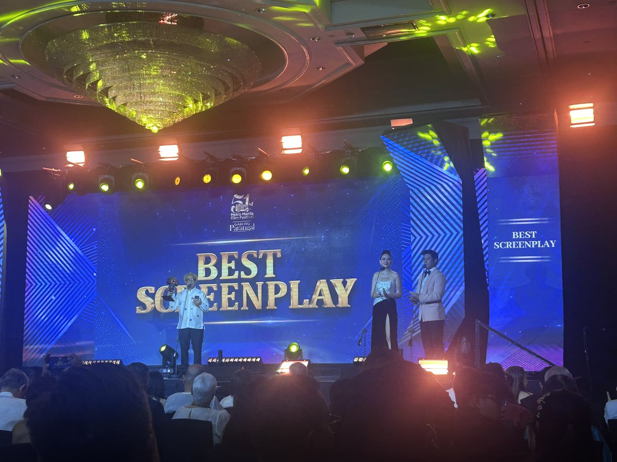 Best Screenplay - UnMarry

 #MMFF51GabiNgParangal