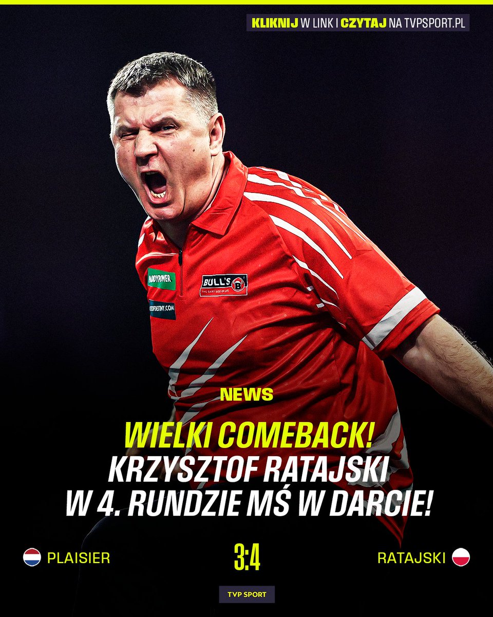 sport_tvppl's tweet photo. 𝐖𝐈𝐄𝐋𝐊𝐈 𝐊𝐑𝐙𝐘𝐒𝐙𝐓𝐎𝐅 𝐑𝐀𝐓𝐀𝐉𝐒𝐊𝐈 ❗️🔥🎯 https://t.co/zo0eGASraX