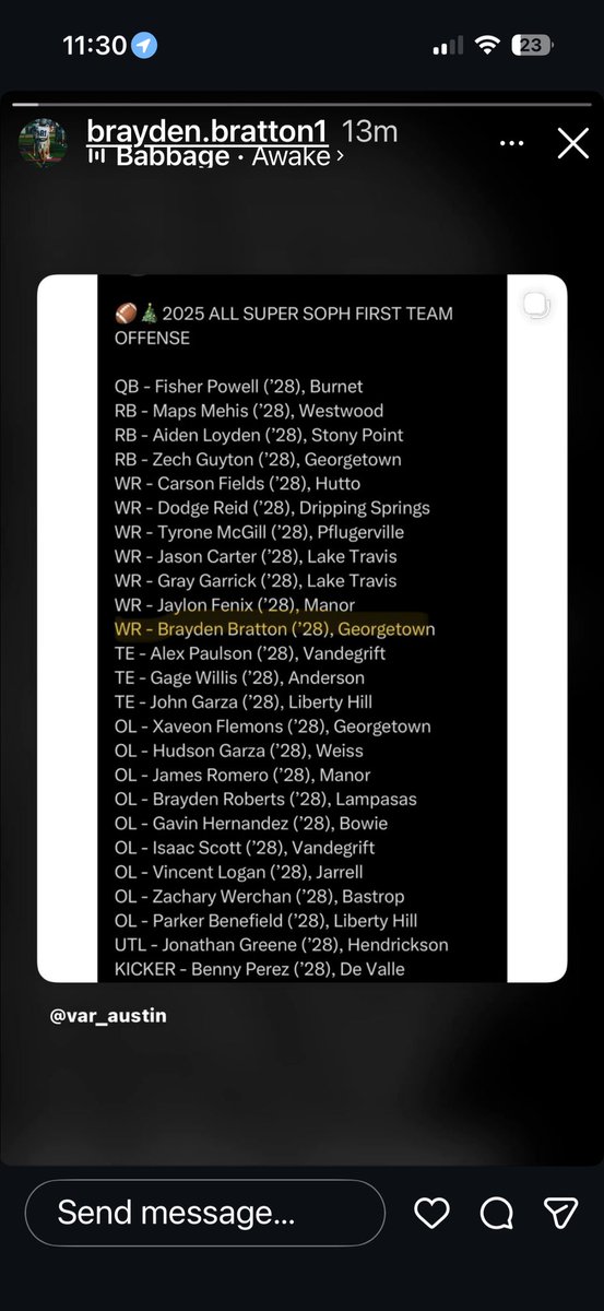 Brayden Bratton tweet media