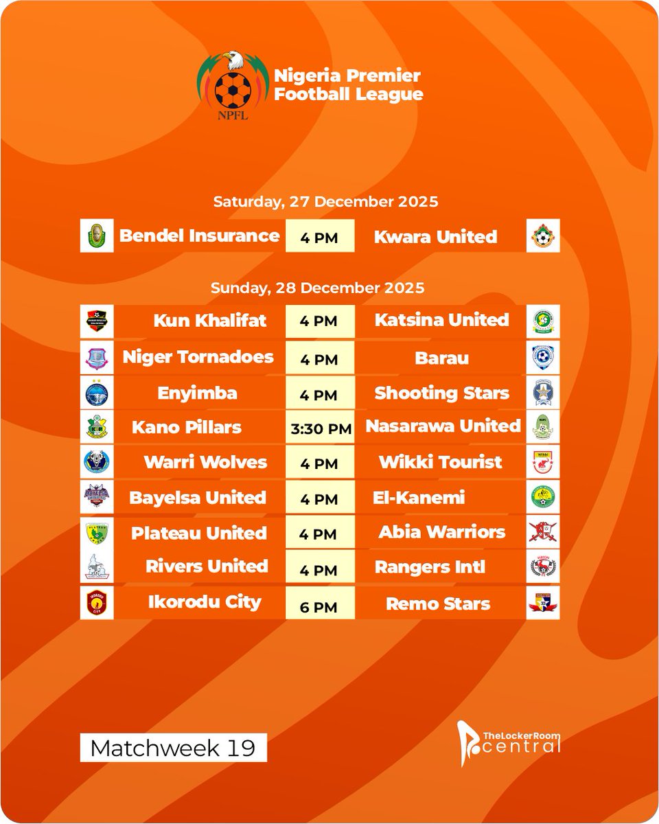 Matchweek 19 Ready 🤝🏿🤝🏿🤝🏿