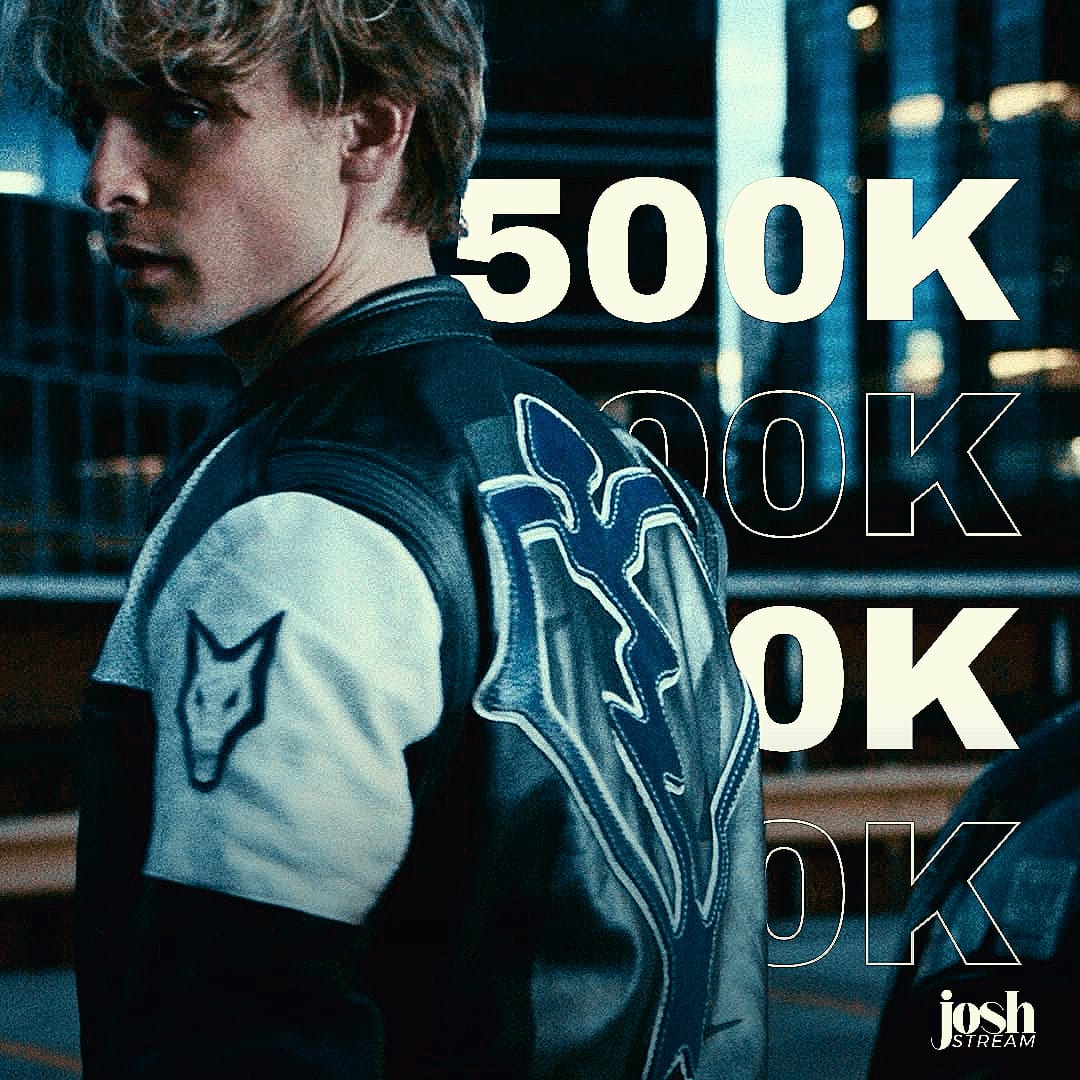 MEIO MILHÃO! ‘Love You Again’, de Josh Beauchamp, alcançou 500 mil streams no Spotify em menos de um mês. Que conquista! 💘