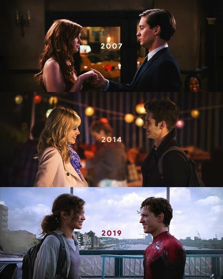thecinelost's tweet photo. Which is your favorite Spiderman couple? https://t.co/TfL1TnFBtF