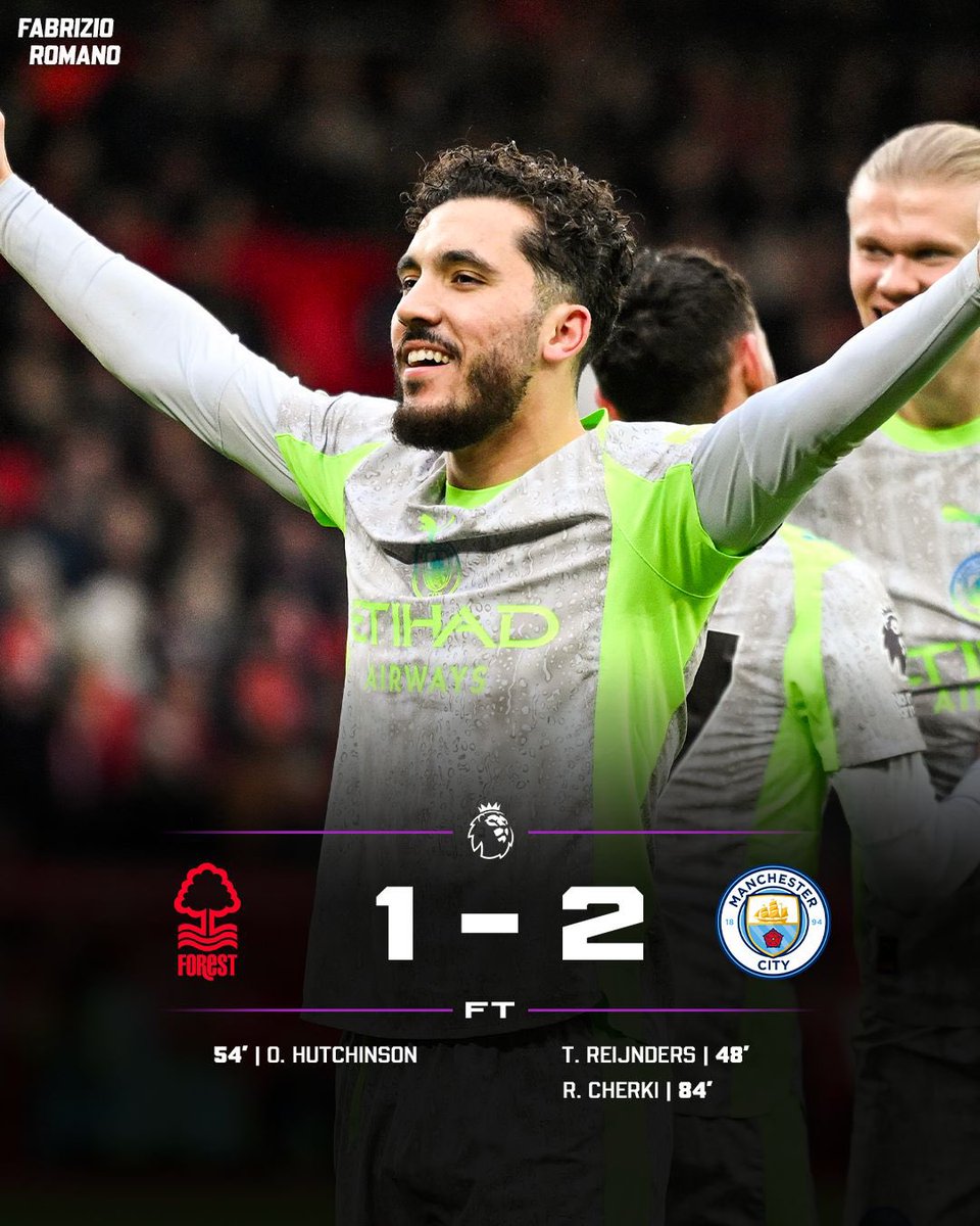 FabrizioRomano's tweet image. Man City keep flying with Cherki and Reijnders! 🔵📈

Who’s been your Man of the Match?