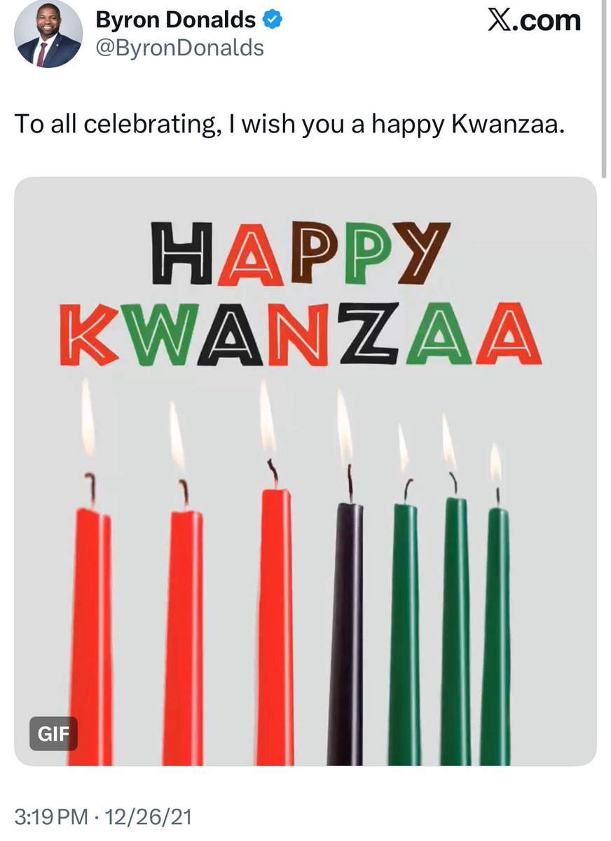 BreannaMorello's tweet image. This tweet automatically disqualifies Byron Donalds from any leadership position.