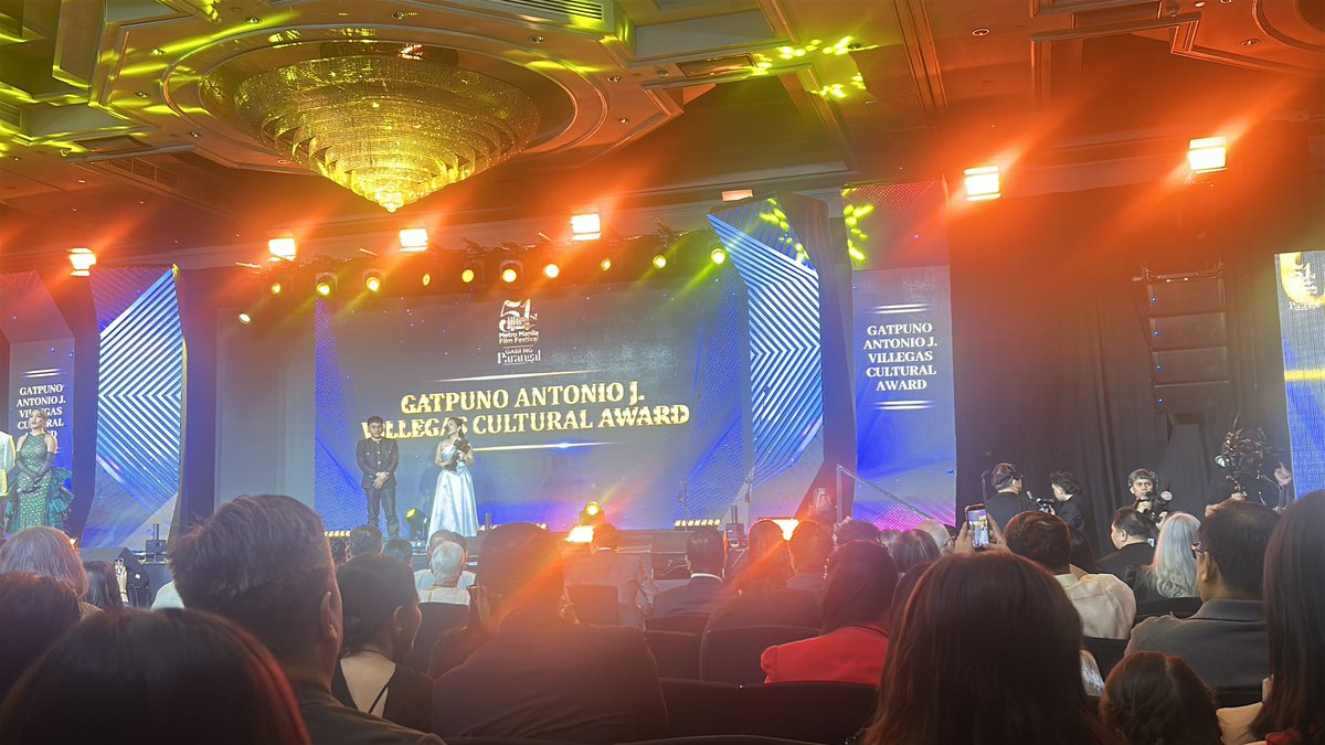 Gatpuno Villegas Cultural Award - Manila’s Finest

 #MMFF51GabiNgParangal