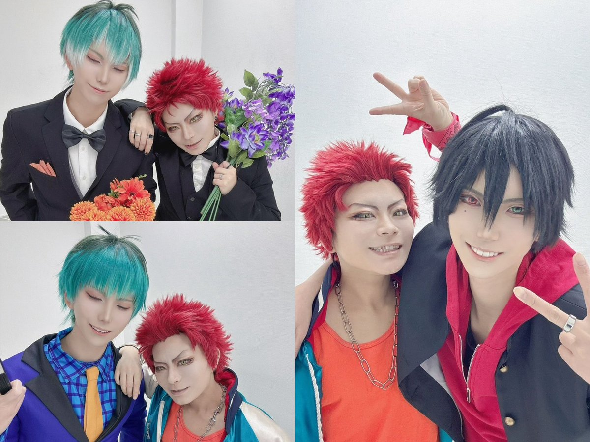 ょぅさんと初併せだのじがだ〜！！！
初スタジオ📸撮影も、結構良い感じに撮らせてもらえたから、もっと練習したくなった😍😍😍
1️⃣初だしだったので、ょぅさんにたくさんポージングレクチャーしてくれたので助かりました😭🙏✨✨
最高なコス納めで2025年しめくくれました🥹💜🧡❤️