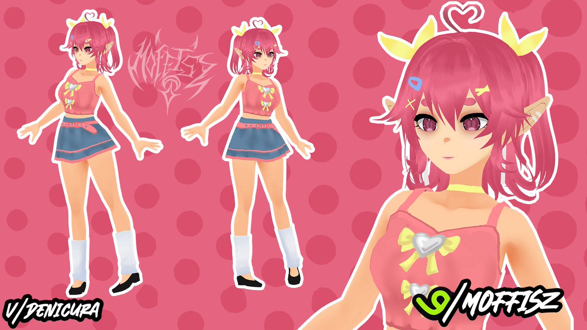 Moffisz | Vtuber | Vgen | Commissions Open tweet media