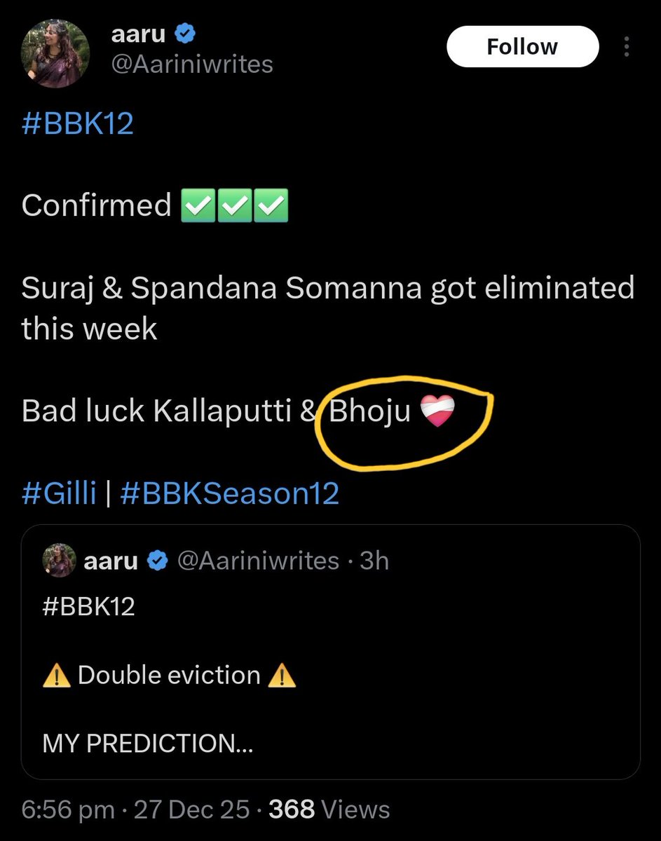 WavesobeyMe's tweet photo. Aaga jolla, eega Bhoju ante anukoolakke takka haage 😬
#BBK12 

Thu, daily ondondu banna badlaisodu chaali na hege ?
NMM enu ilve, nalayak janma hotkondu innu post maadodu. https://t.co/wYf0u5O1Zy