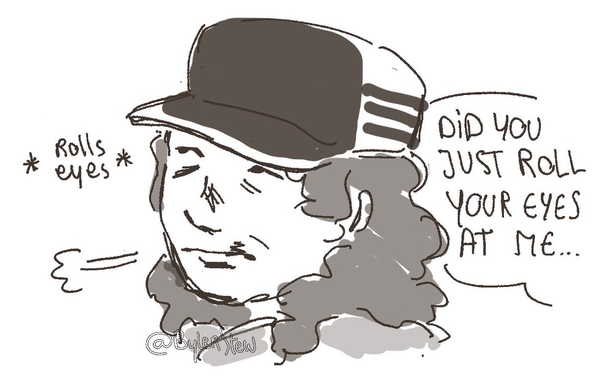 BylerStew_'s tweet image. “Mike knows Will was talking about him” not in my book +byclair sneak