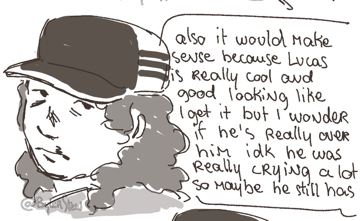 BylerStew_'s tweet image. “Mike knows Will was talking about him” not in my book +byclair sneak