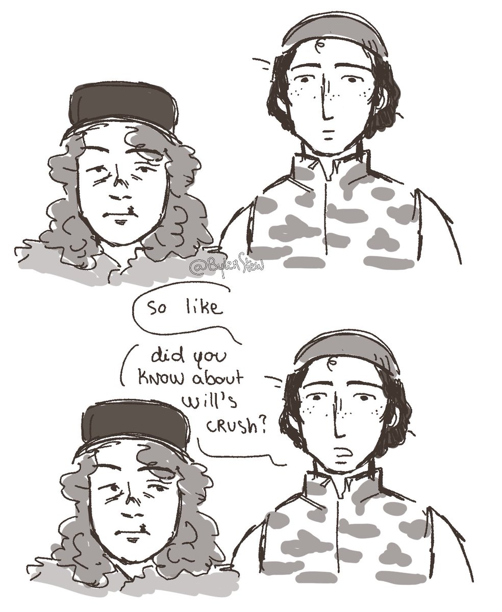 BylerStew_'s tweet image. “Mike knows Will was talking about him” not in my book +byclair sneak