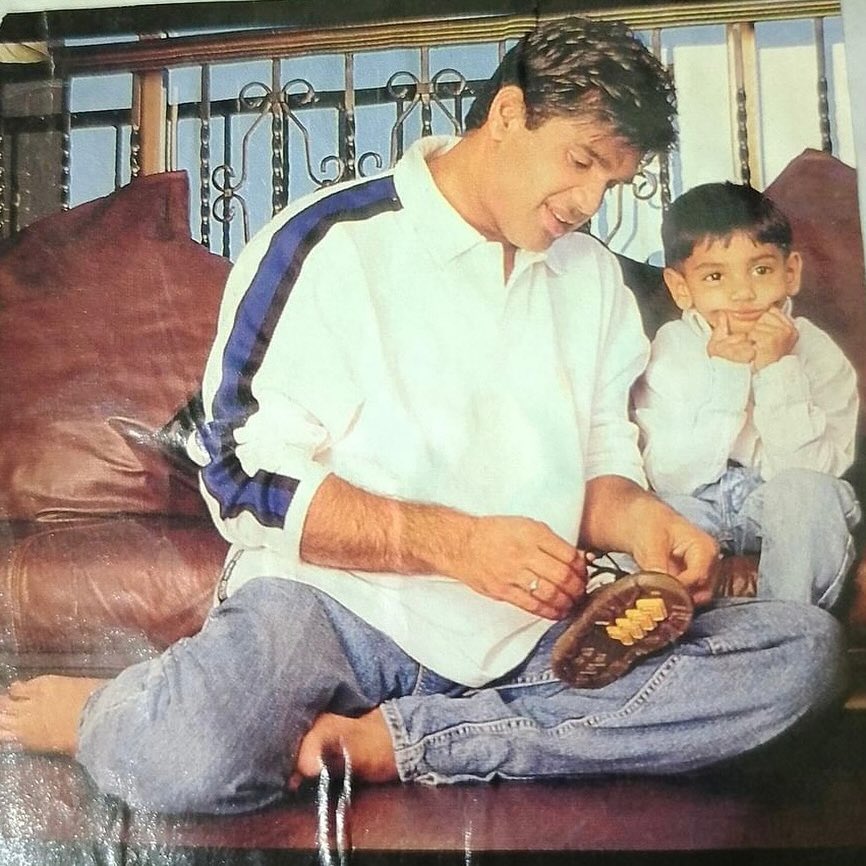 What a picture.. pure love

Father- Son

HBD AHAN SHETTY