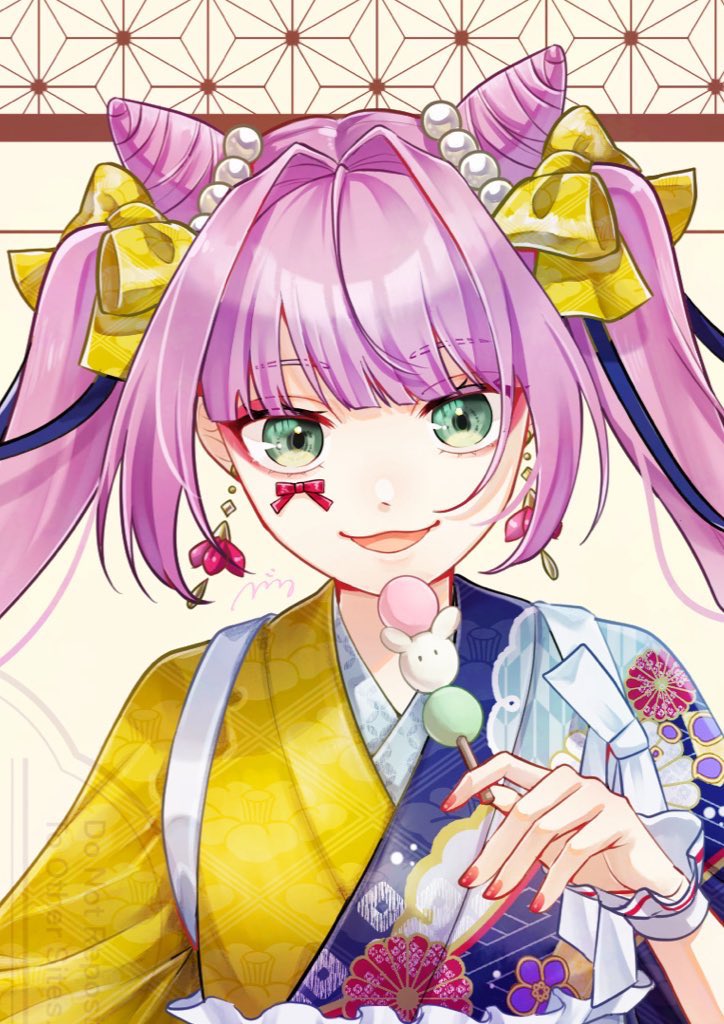 tsuduru___011's tweet photo. 【再掲】
ライカの和装が見たかったので〜🍡👘🩷

⚠︎︎色々捏造注意⚠︎︎
 #東京エイリアンズ
 #東京エイリアンズFA https://t.co/nf48Iz68HM