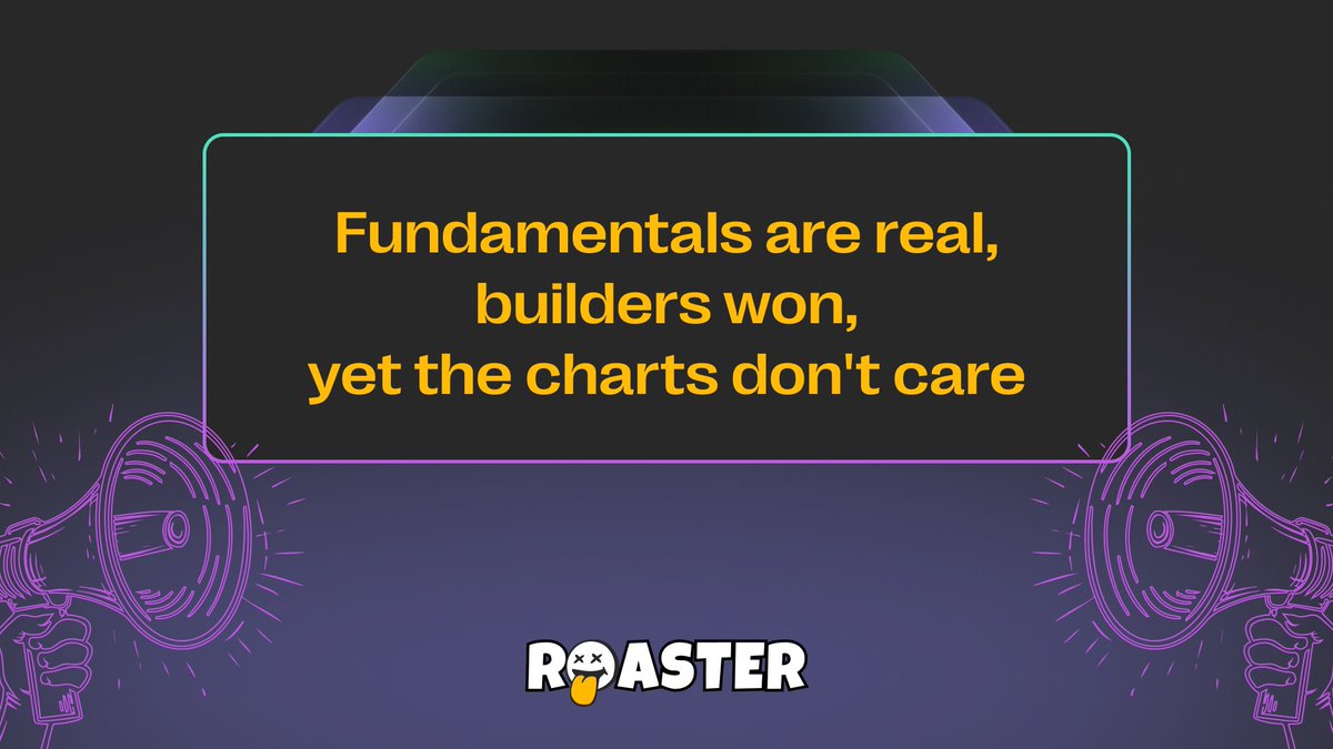 More users. More apps. More stablecoins

Meanwhile? $SOL took a nose dive like it missed the memo

So now we’re asking: If fundamentals are pumping, why isn’t price?

Roast the comfy lies we tell ourselves