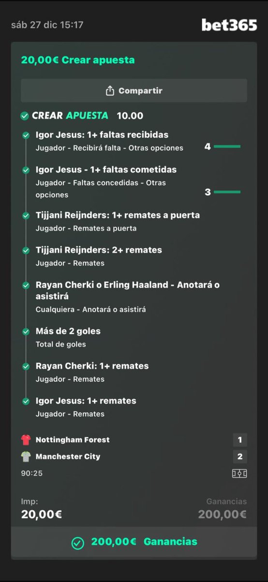 Cuota 51✅
Cuota 10✅

Volví tras hacer un fin de semana totalmente histórico y esta ha sido mi vuelta 

Estoy en el mayor peak jamás visto👑

50€ a alguien que de ❤️🎄🎁