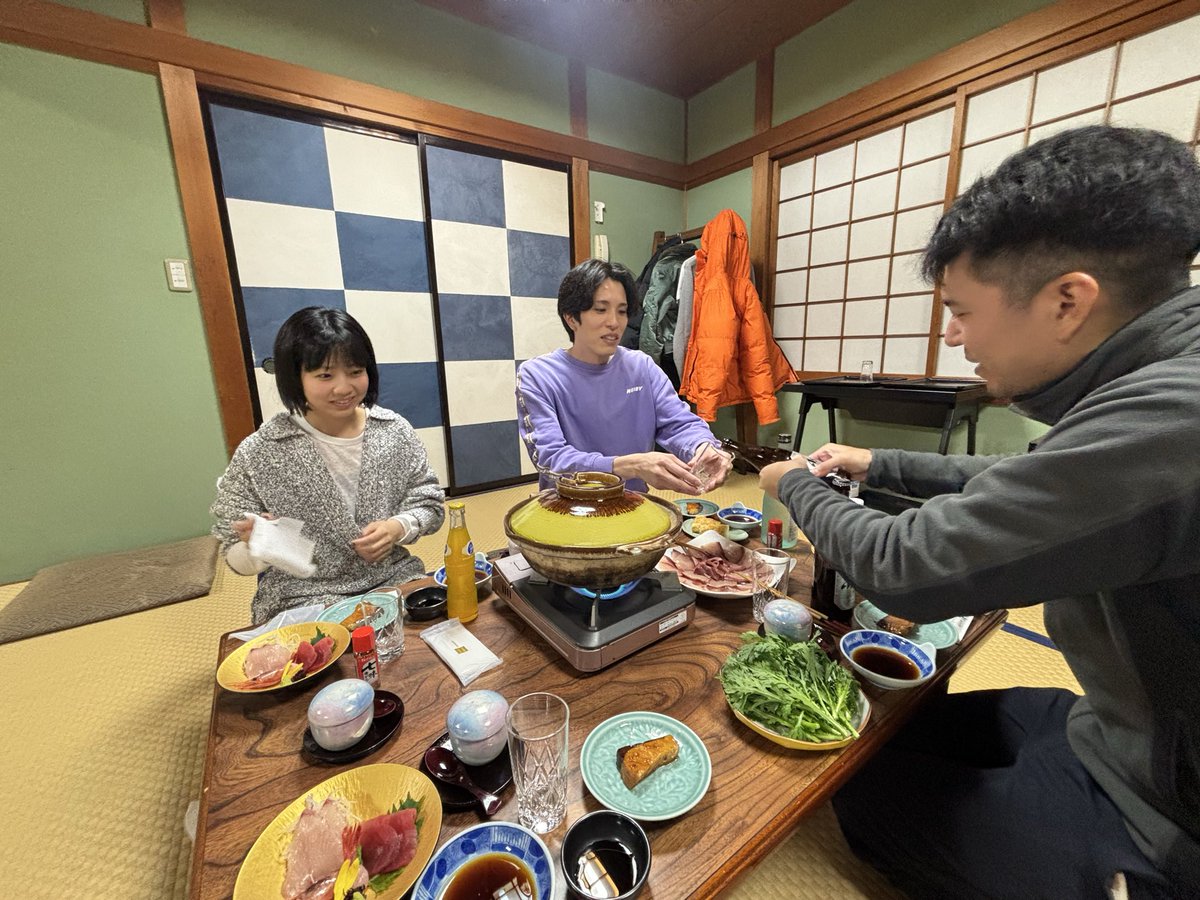 日本料理清月様にて鰤しゃぶを頂きました（seigetsu-gen.com/sp/index.html）
息子がギタリストらしい<a href="/cindy_house_/">Shinji Aoyama</a>