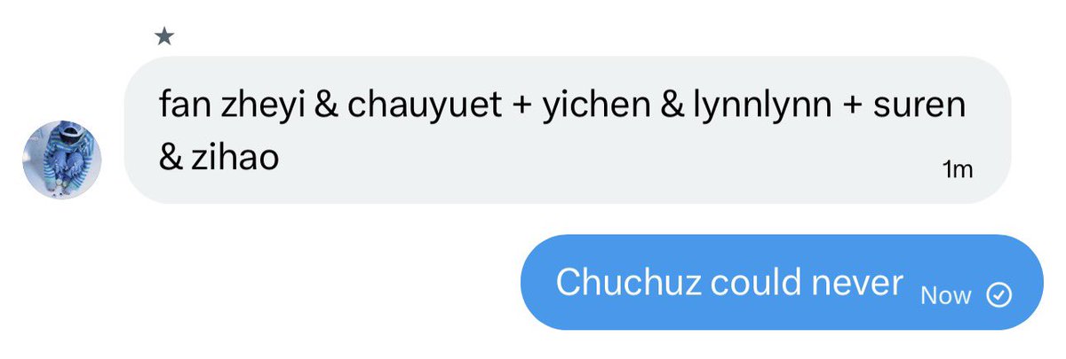 chuchuzer's tweet image. 