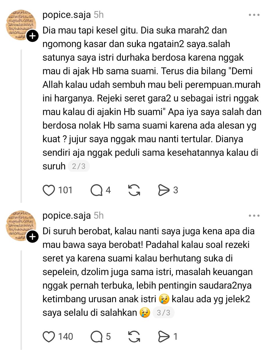 bisik_keluarga's tweet image. This kind of marriage is scary
Be careful, bunda. With that amount of anger, your life is in danger.