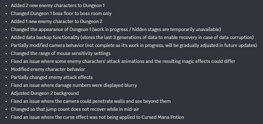 SpellFragments's tweet image. 【アップデート】
Spell Fragments 禁忌魔法版 Alpha 0.1.69を公開！
大変お待たせしました、アップデート色々入ってます！

🧙‍♂️公式コミュニティで魔法研究
discord.gg/bcHJkqFktd
🎮Steamウィッシュリスト登録
store.steampowered.com/app/2976030/

#SpellFragments #スペフラ