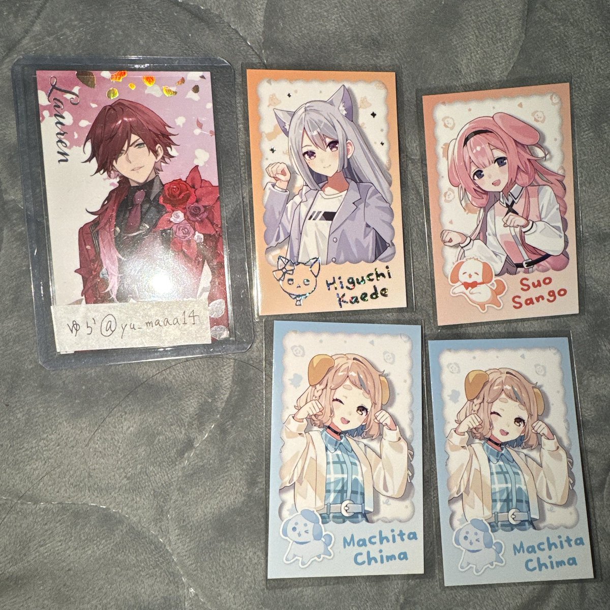 yu_maaa14's tweet photo. 【交換/譲渡】
にじさんじ わんにゃんdays vol.2

譲 ▶ 画像1枚目
求 ▶ 画像2枚目👑＞💕

郵送希望📮
お気軽にお声かけください。
コンプ目的で探しております。 https://t.co/J1R3eJ5tA2