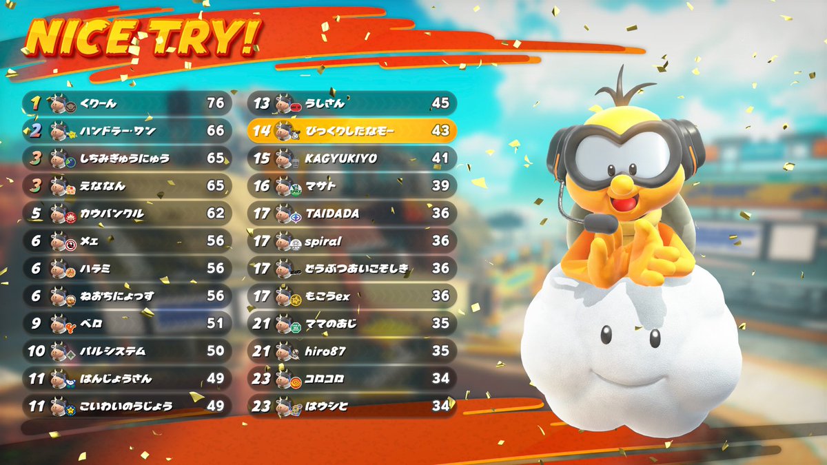 sugar_mk8's tweet photo. ウシ個人杯楽しかった〜!!🐮🐄 https://t.co/FmAJ7R8vZG