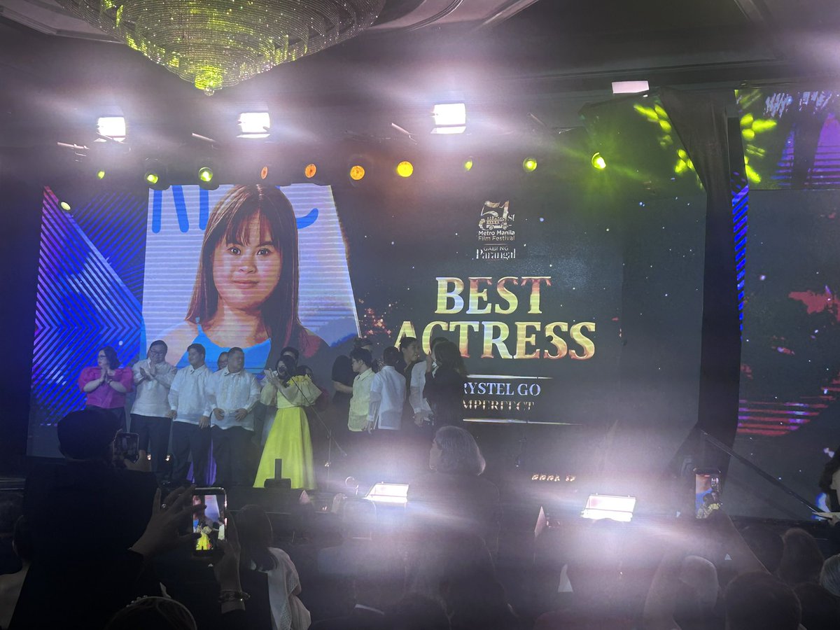 Best Actress in a Leading Role - Krystel Go (I’m Perfect) 

 #MMFF51GabiNgParangal