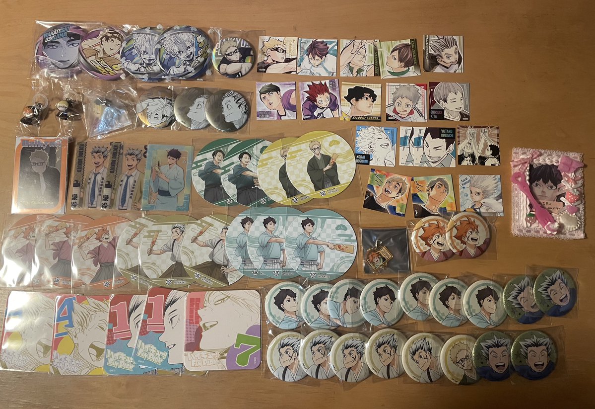 交換】ハイキュー コレクション缶バッジ デコレクション缶バッジ 新春
