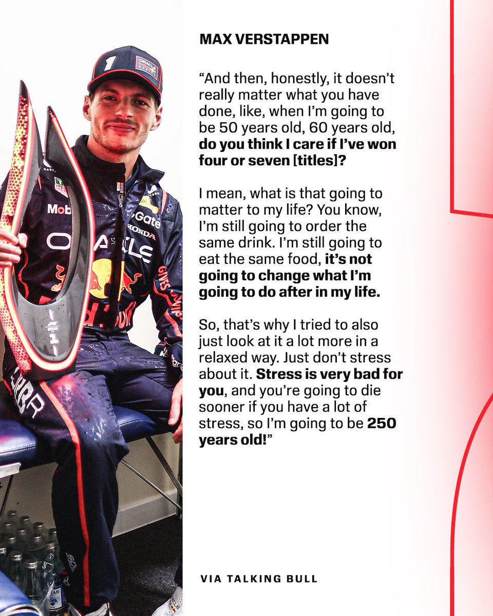 ESPNF1's tweet image. No one is more relaxed than Max Verstappen 😅