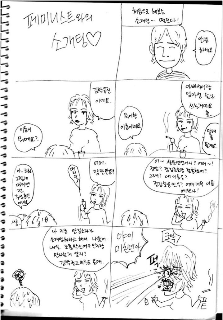 페미 싫다며 is로 간 김군 2014년
is보다 무뇌 페미가 더 위험 2015 2월
주호민 꼴페미 패는 만화 2004년
메갈 탄생 2015년 8월

메갈, 래디컬 페미가 페미 인식을 망친게 아니라 남자들은 원래부터 페미를 혐오했고 인식도 별로 좋지 않았다