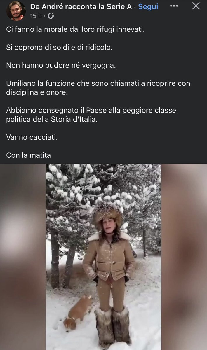 nadablackdog's tweet photo. .@DSantanche #santanche #Meloni #GovernoDellaVergogna #GovernoMeloni @GiorgiaMeloni https://t.co/YhDt1dSsTw