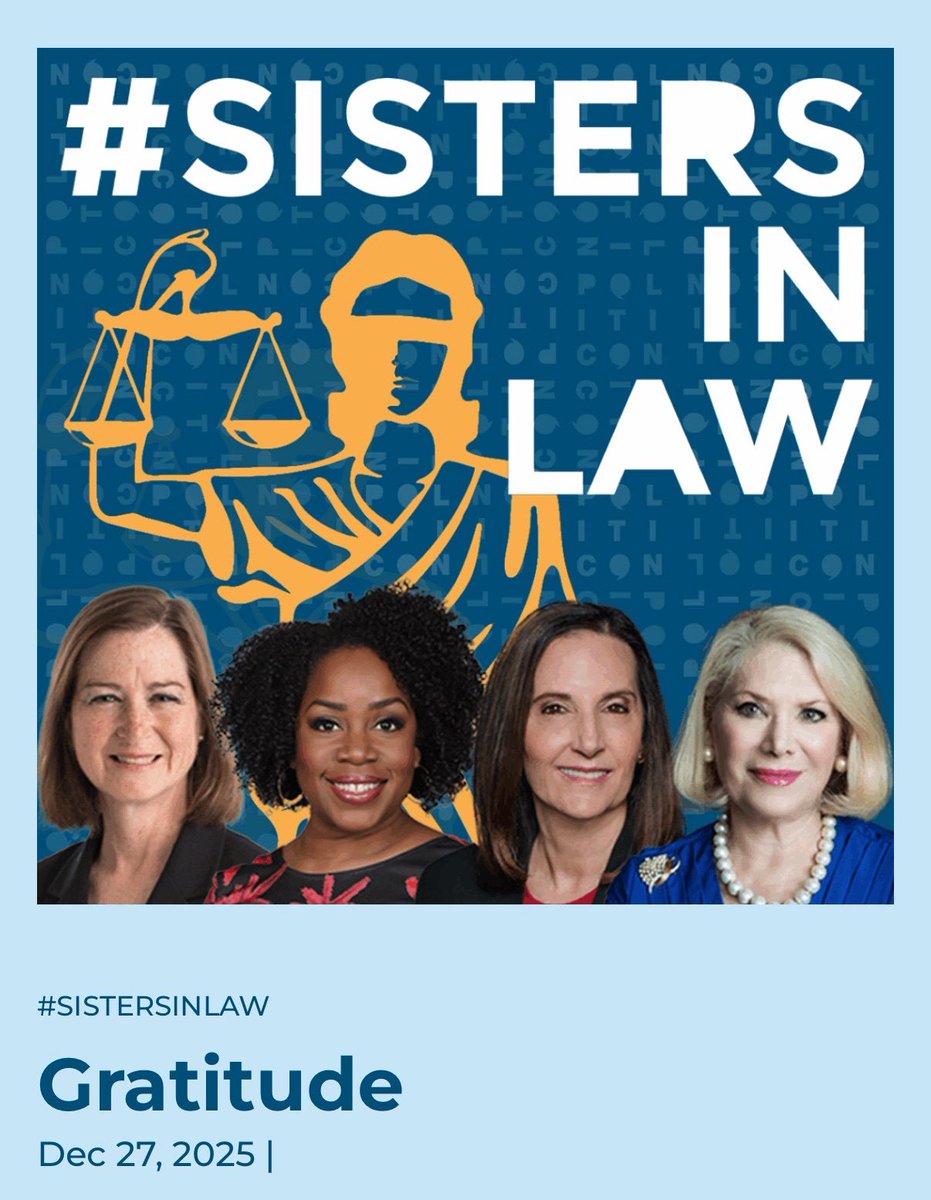 JoyceWhiteVance's tweet image. Loved everything about this conversation with my sisters, but especially the plain talk about SCOTUS after they told Trump “no” on Nat’l Guard deployment. #SistersInLaw politicon.com/podcast-episod…