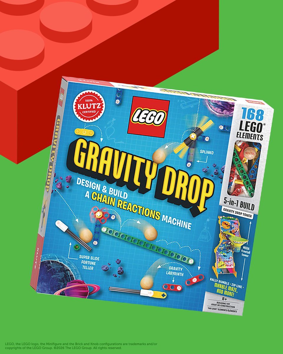Gravity グッズ Make it a LEGO Build Day they'll remember with these Klutz kits
