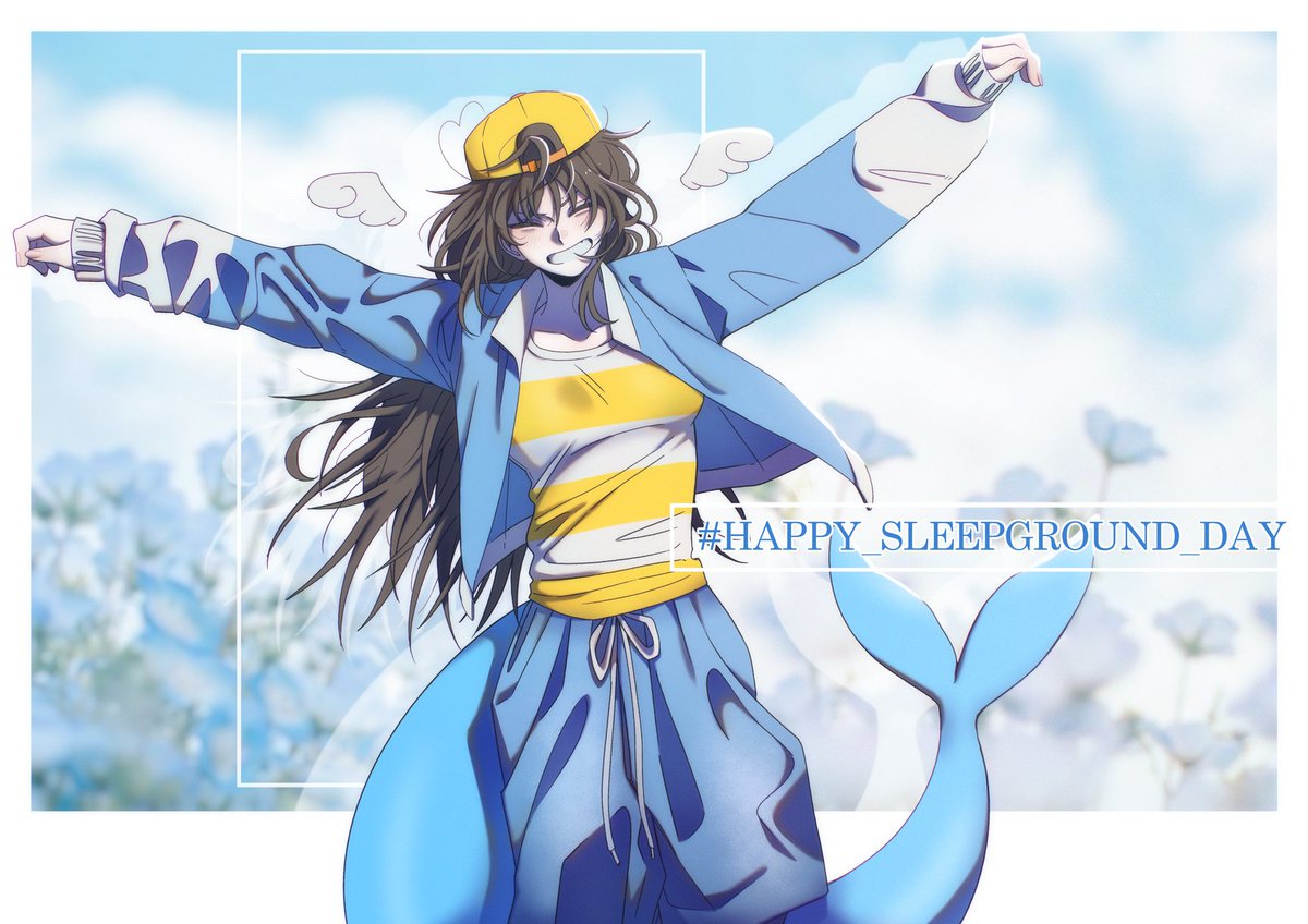 HANABEE_4's tweet photo. #HAPPY_SLEEPGROUND_DAY 
#잠뜰의_생일엔_바다를_선물하자 

🌊🐋❄️ 🎂🥳🎉 https://t.co/PiSJV3zhz6