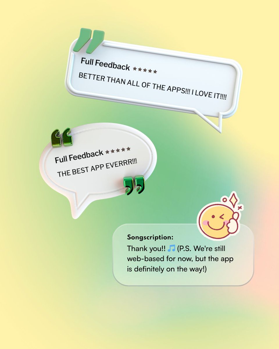 Songscription Inc tweet media